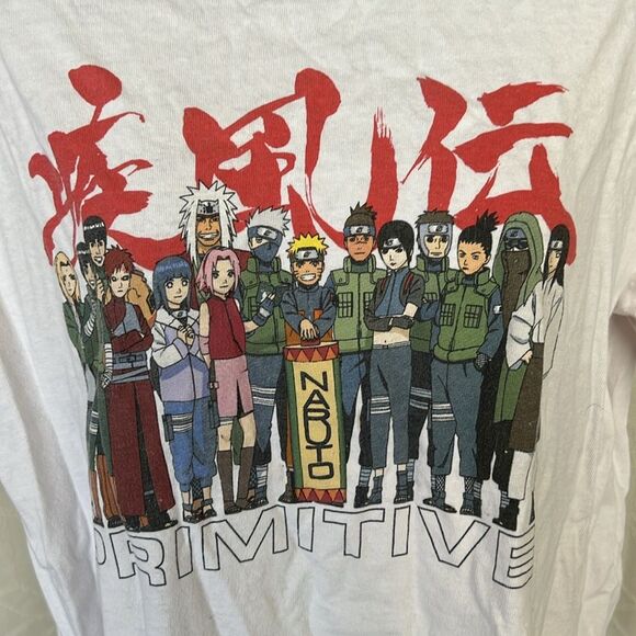 Primitive Skateboarding Apparel Men's x Naruto Shippuden Leaf Village T-Shirt - Picture 3 of 6